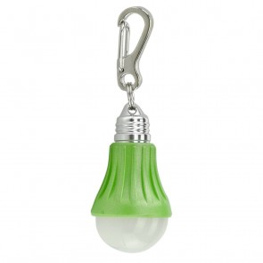 Light Bulb Keychain - Green